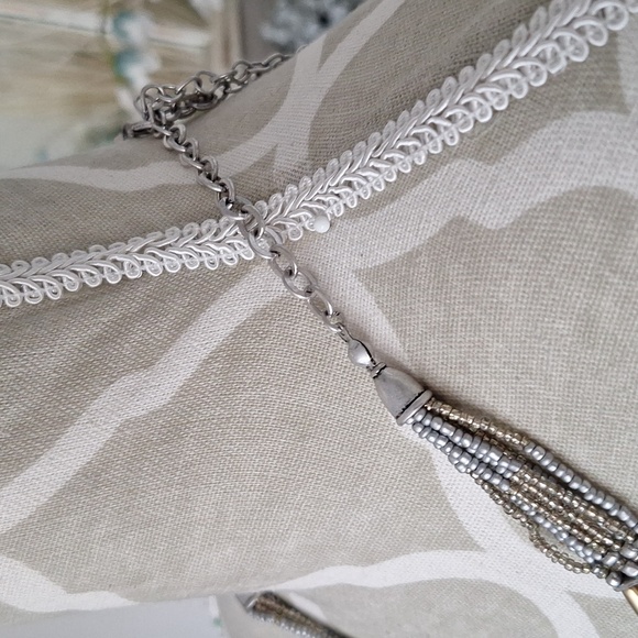 Chico's multi strand Bohemian statement necklace. - Picture 5 of 8